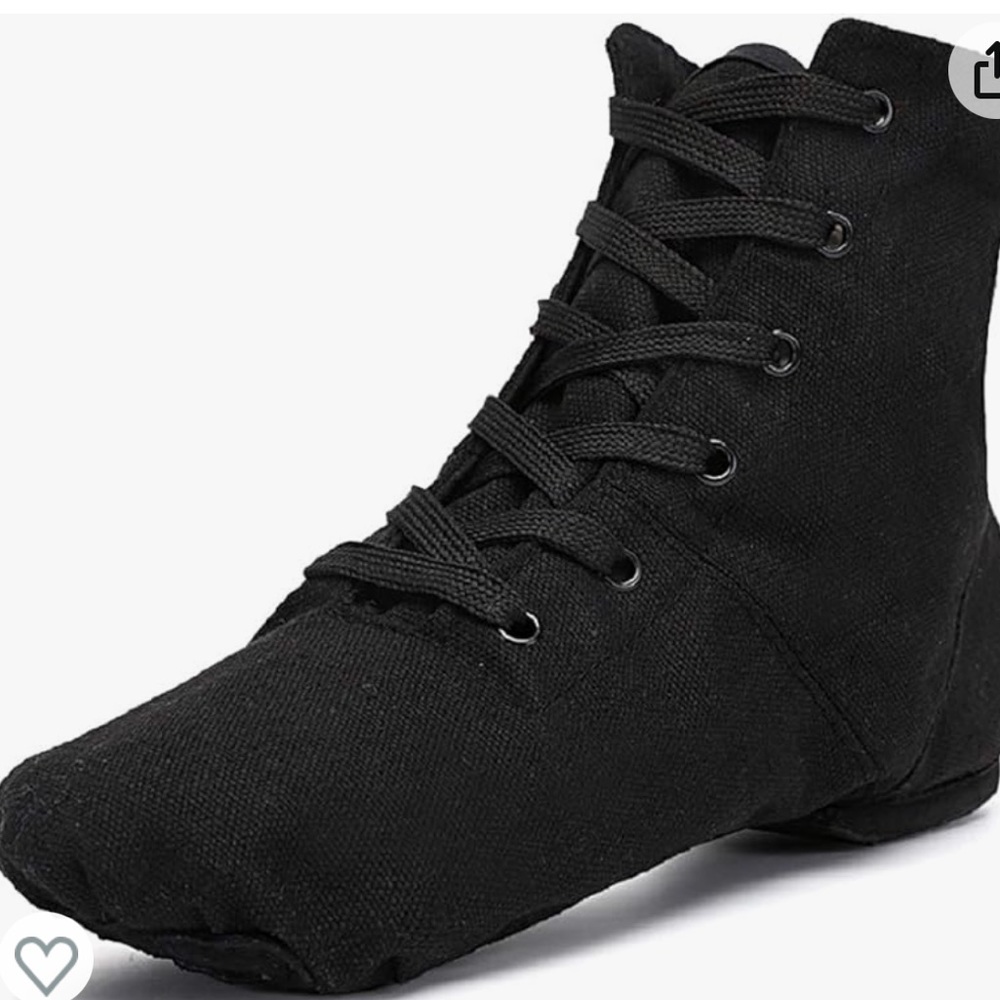 Brand new black jazz suede bottom boots booties
